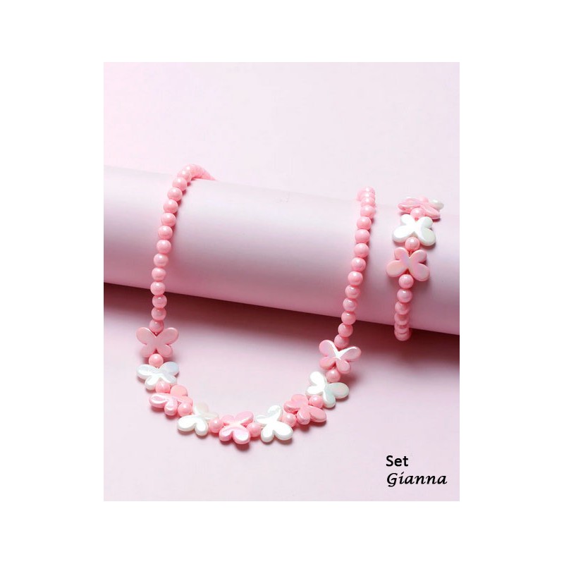 Set Gianna rosa