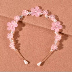 tocado NAFISA rosa