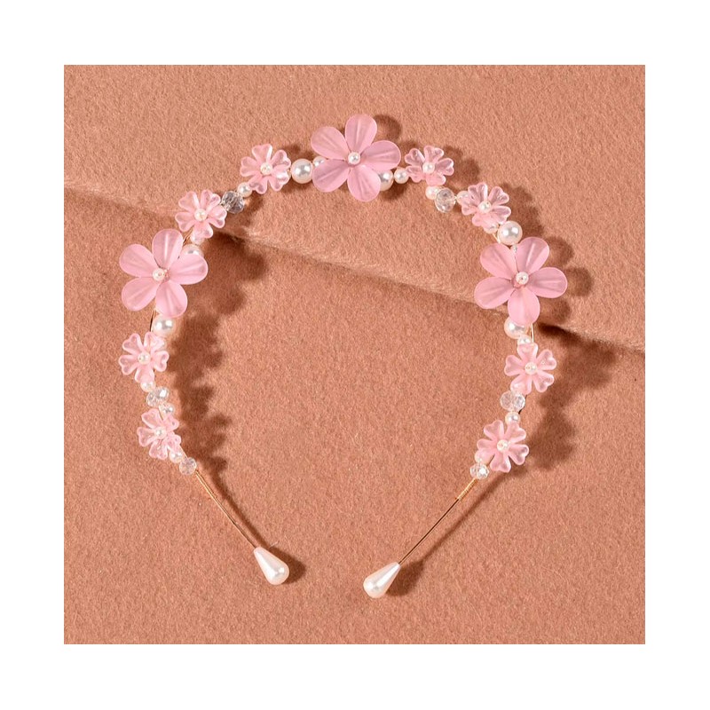 tocado NAFISA rosa