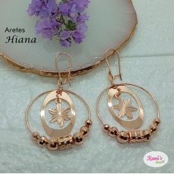 Aretes HIANA