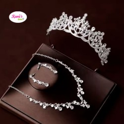 plateado ARABELA + set GOTA...