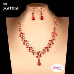 rojo DAILA + set KATINA