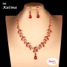 rojo DAILA + set KATINA
