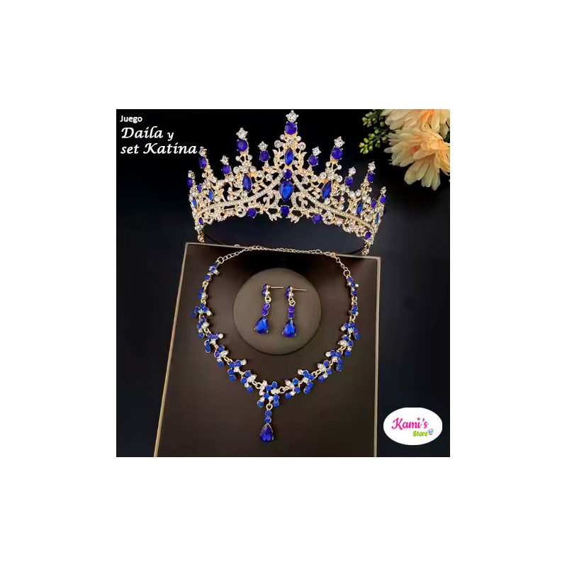 azul DAILA + set KATINA