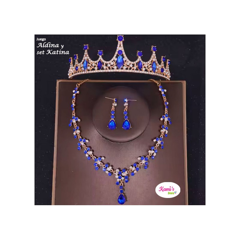 azul ALDINA + set KATINA