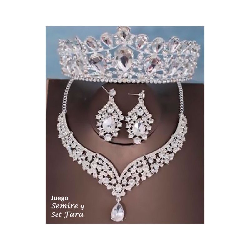 plateado SEMIRE + set FARA