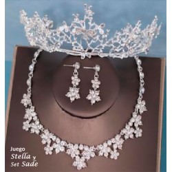 plateado STELLA + set SADE