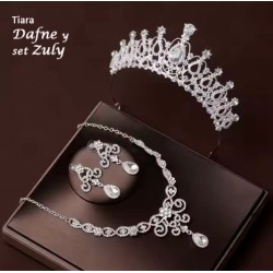 plateado DAFNE + set Zuly
