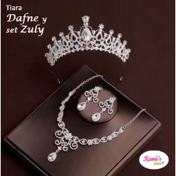 plateado DAFNE + set Zuly