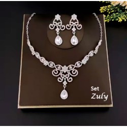 plateado DAFNE + set Zuly