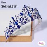 azul BENAZIR plateado